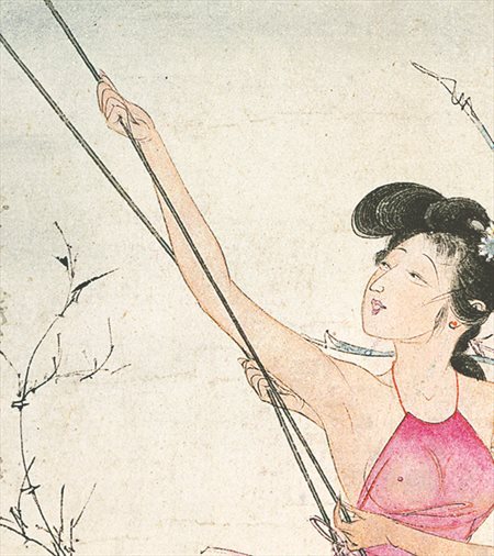 福安-胡也佛的仕女画和最知名的金瓶梅秘戏图